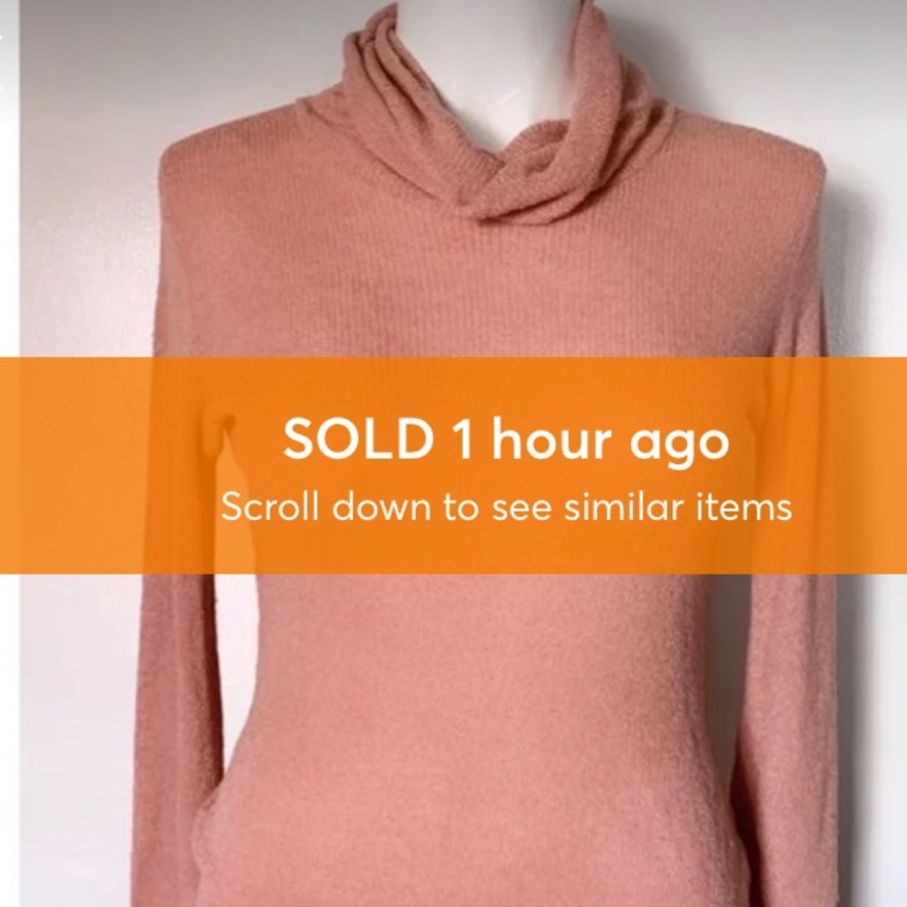 Soft Pink Turtle Neck